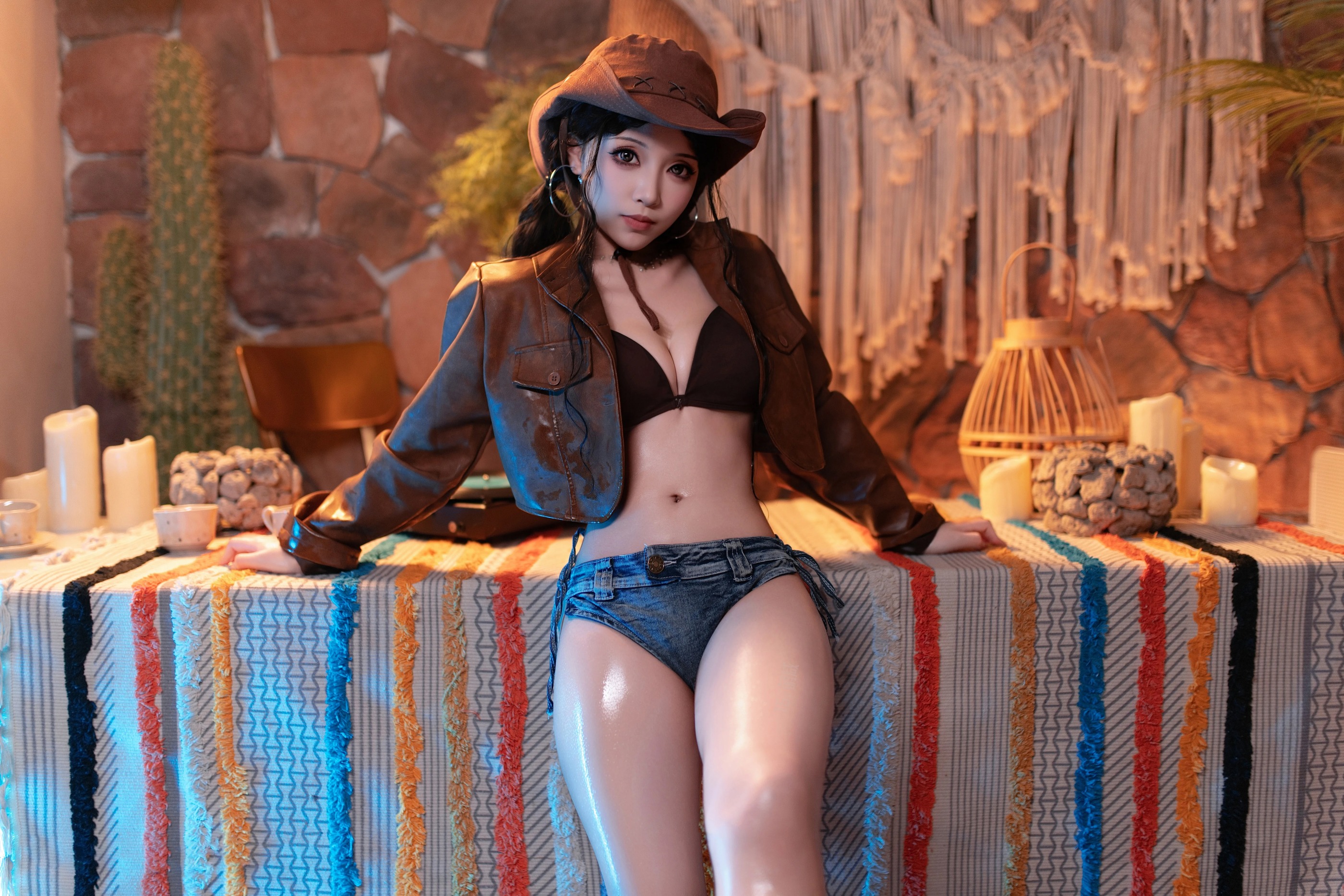 图片[1]-Bangni邦尼 – NO.077 牛仔很忙[79P]-XikXak